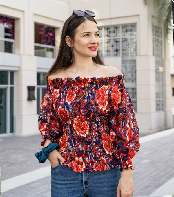 Smokey Off Shoulder Top