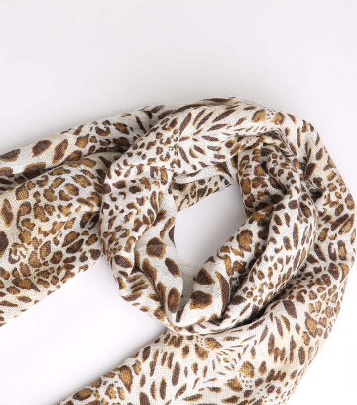 Leopard Print Scarf (6854799065296)