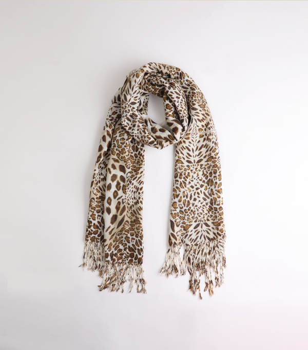 Leopard Print Scarf (6854799065296)